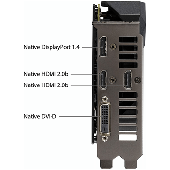 Asus Geforce TUF-GTX1660TI-O6G-EVO-GAMING 6gb Gddr6 192BIT 1845MHZ Oc 1xdvı 2xhdmı 1xdp Ekran KARTI