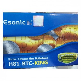 Esonic H81 Btc Kıng Lga1150 6 Adet Pcı-E Vga Bağlantı Anakart