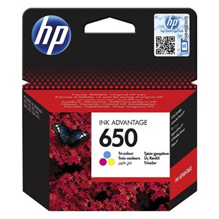 HP 650 Üç Renkli Kartuş