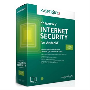 Kaspersky Internet Security Android için 1 Kullanıcı 1 Yıl