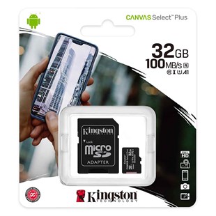 Kingston SDCS2/32GB 32GB MicroSDHC Canvas Select Plus Hafıza Kartı