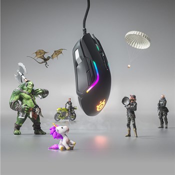 SteelSeries Rival 5 Optik 9 Tuş 18000 CPI RGB Kablolu Gaming Mouse