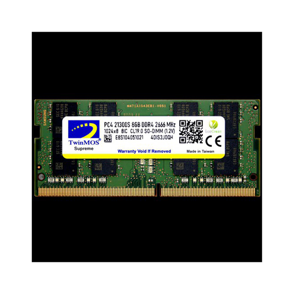 TwinMOS DDR4 8GB 2666MHz Notebook Ram (MDD48GB2666N)